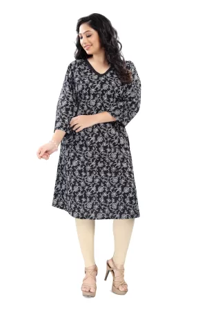 Summer Breeze All-Over Print Kurti
