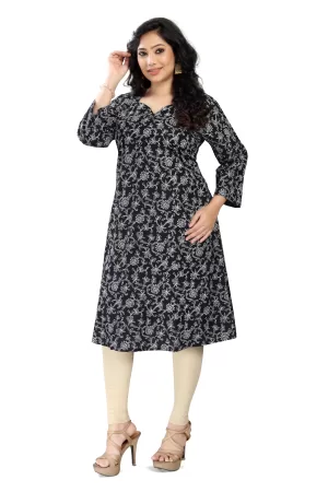 Vibrant Blooms Printed Kurti