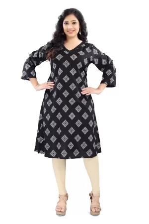 Elegant Paisley Rayon Kurti