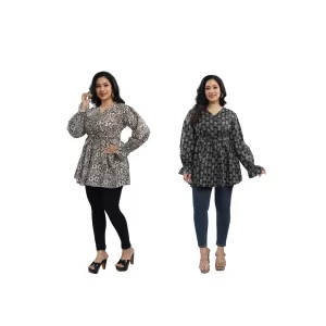Graceful Printed Kurti for Women "combo"