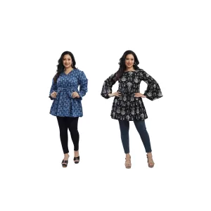 Modern Ethnic Rayon Kurti "combo "